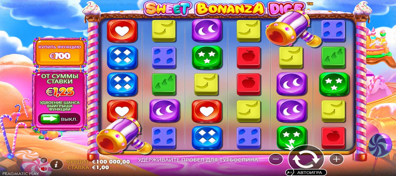 Sweet Bonanza Dice
